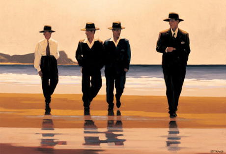 "The Billy Boys" (Jack Vettriano, 1994)