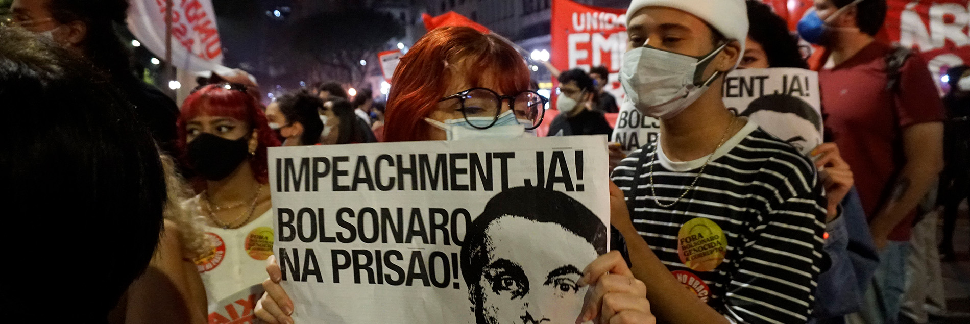 protestas conta jair bolsonaro en brasil